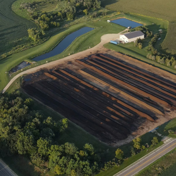 aerobic compost facility