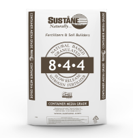 Sustane 8-4-4 50 lb. bag Container Media Grade OMRI Certified Granular Fertilizer Sustane 8-4-4 50 lb. bag Container Media Grade OMRI Certified Granular Fertilizer